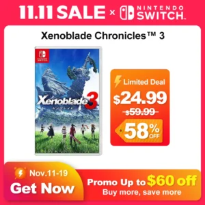 Xenoblade Chronicles 3 – Oficjalna fizyczna karta do gier RPG na Nintendo Switch