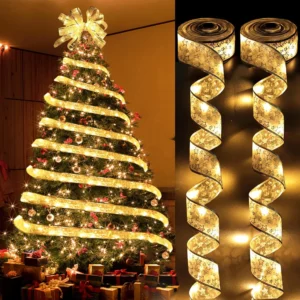 Świąteczna Wstążka Lampki Fairy Light