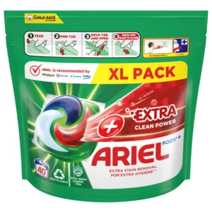 Kapsułki do prania ARIEL Extra Clean uniwersalne 40 szt