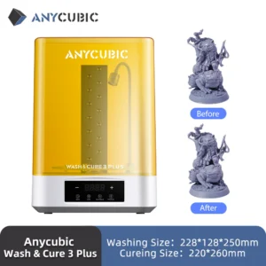 ANYCUBIC Wash & Cure 3 Plus – Maszyna do mycia i utwardzania 2 w 1 dla drukarki 3D Photon Mono M5s
