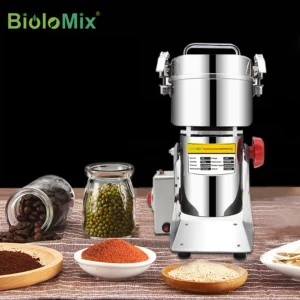 BioloMix 700g Młynek do Ziół, Przypraw i Zboża
