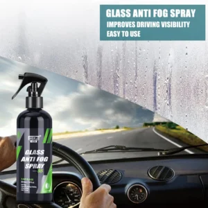 Spray przeciwmgielny do szyb samochodowych