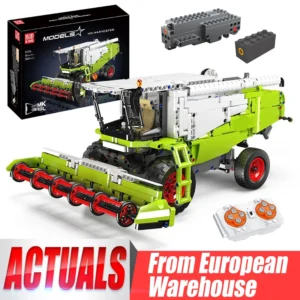Mould King 17014 Techniczna Ciężarówka Zabawki – Model Żniwiarki z Kontrolą APP&RC
