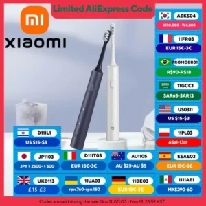 XIAOMI MIJIA elektryczna soniczna szczoteczka do zębów T302