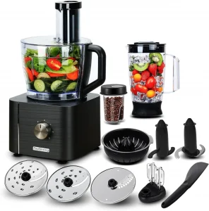 TopStrong 1100W 3.2L＋1.5L Trzybiegowy robot kuchenny YYFP405